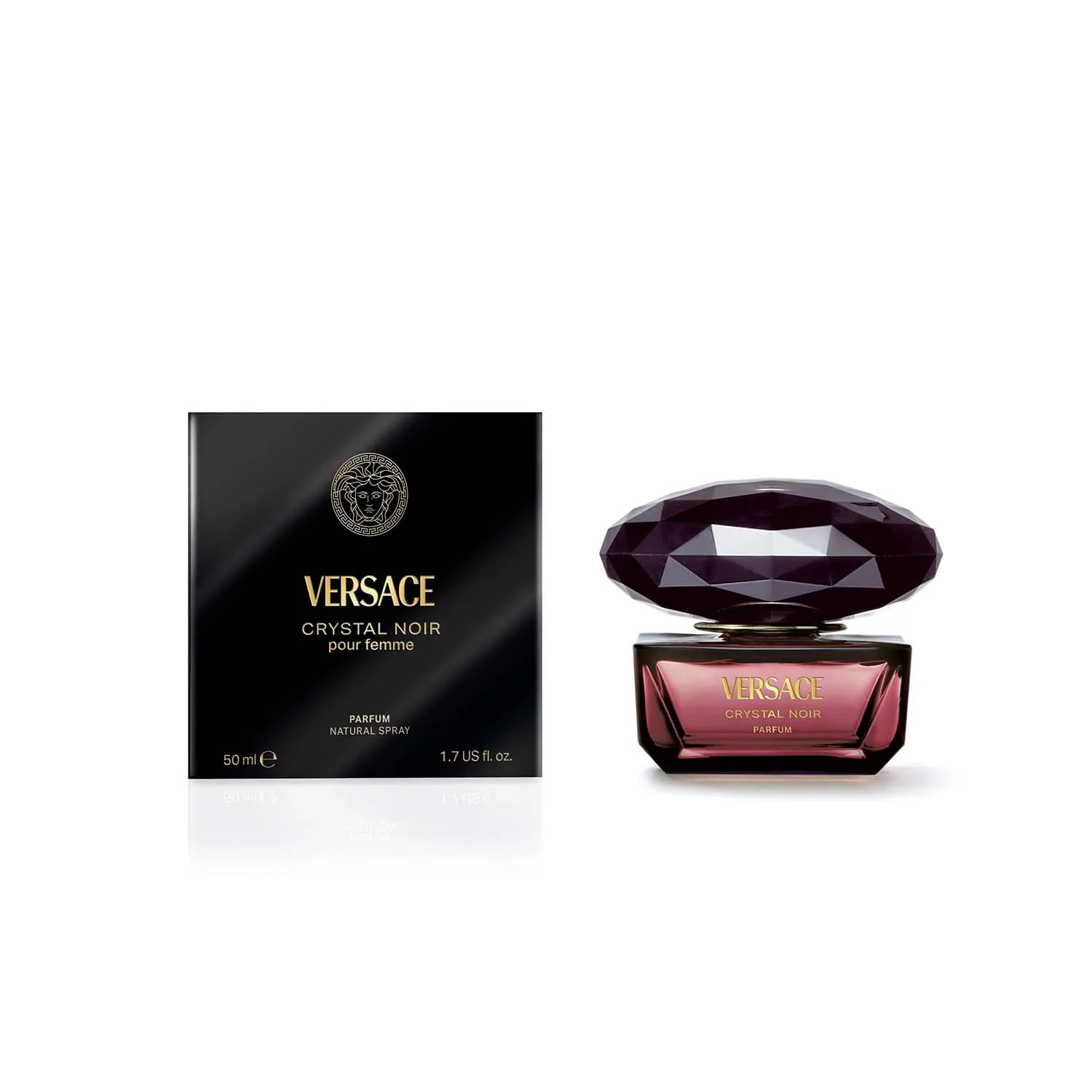 VERSACE CRYSTAL NOIR FEMME PARFUM 50ML