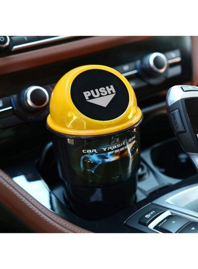 Portable Vehicle Trash Bin with Lid