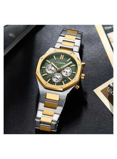 ساعة كورين 8440 كاجوال كرونوغراف ستانلس ستيل للرجال