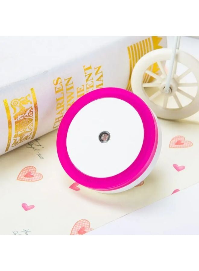 LED Round-shaped Plug-in Night Light Super Smart Socket Dusk to Dawn Sensor Lights