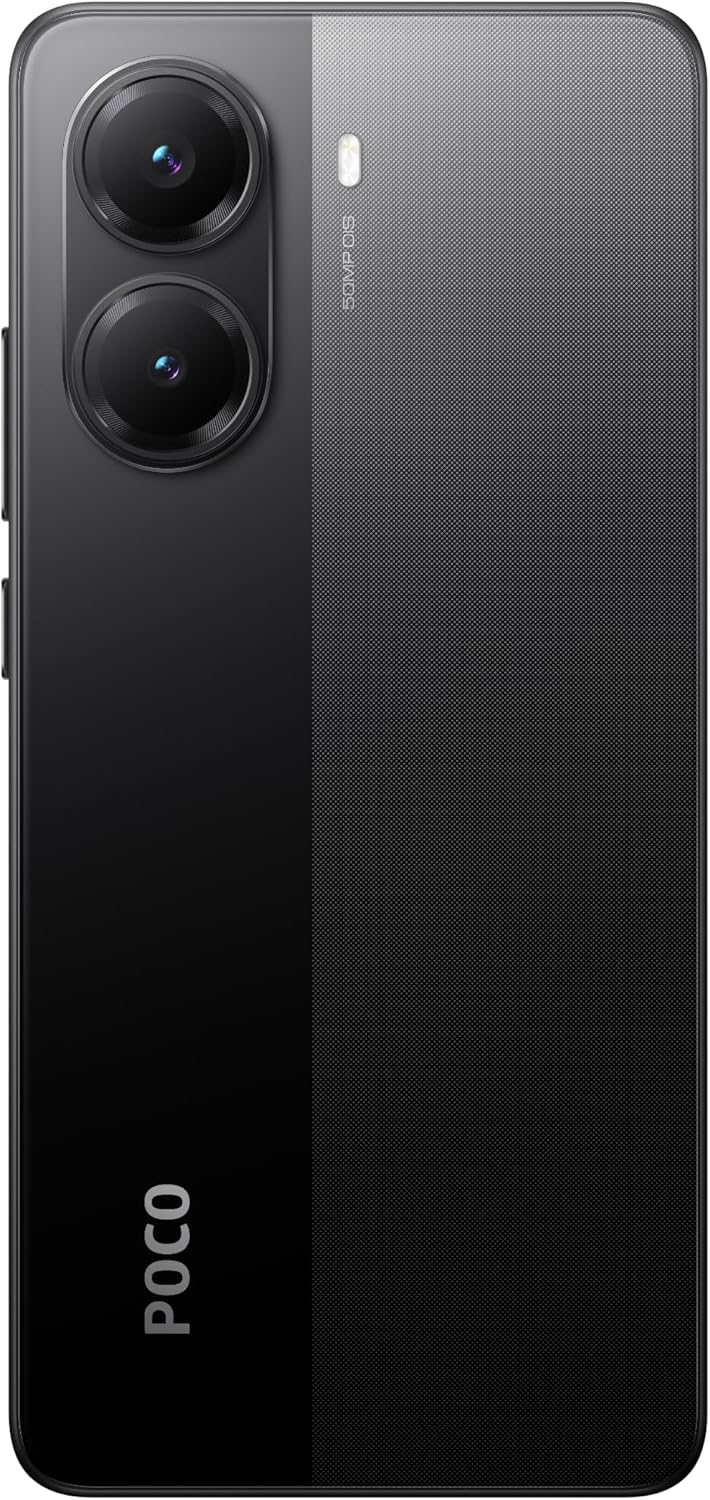 Xiaomi POCO X7 Pro Black 12GB RAM 512GB 5G Mobile | Mediatek Dimensity 8400-Ultra | 1.5K 120Hz AMOLED curved display | 50MP main camera with OIS | IP68 | 5110mAh battery with 90w Hypercharge