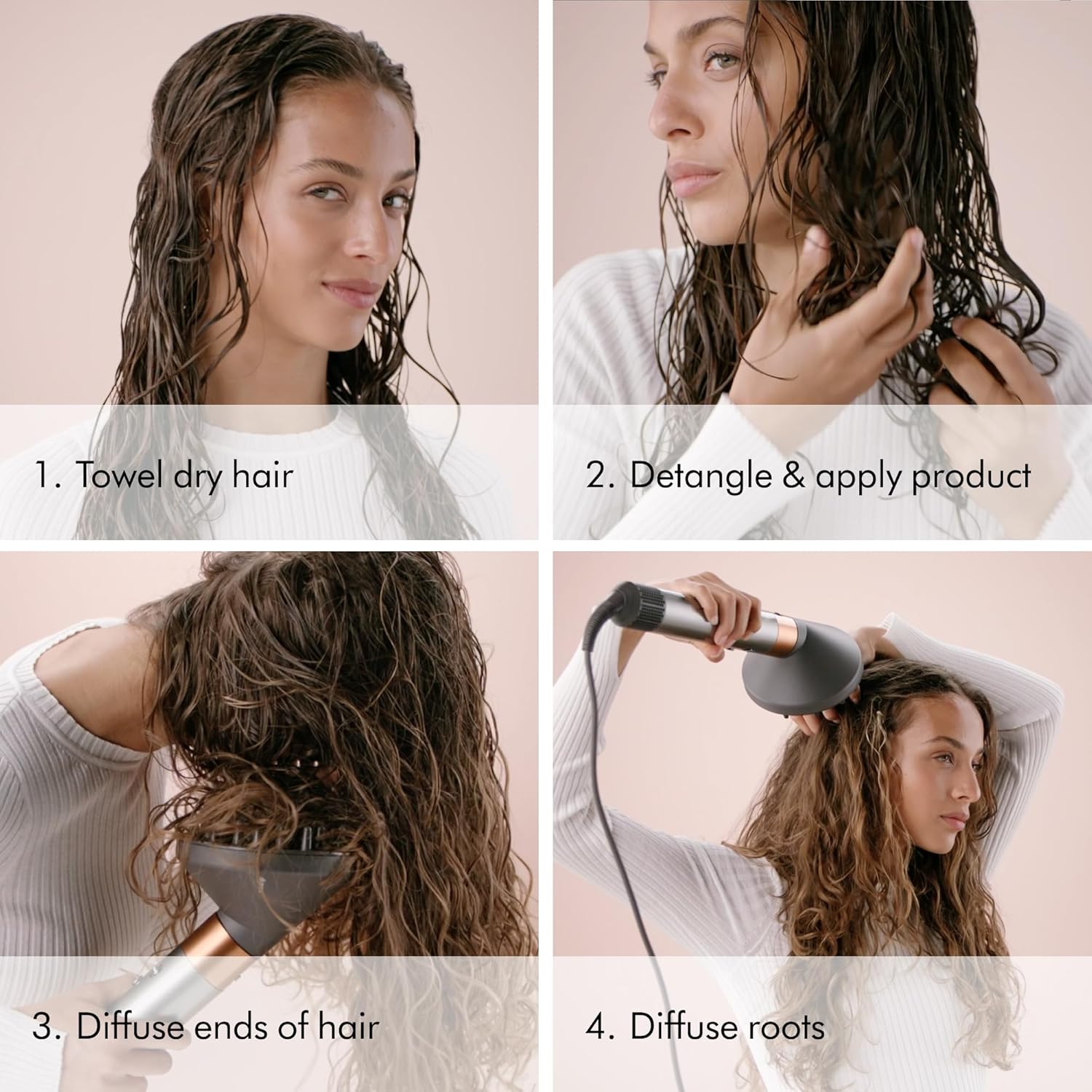 Dyson Airwrap™ Multi-Styler Complete Long Diffuse for Curly and Coily Hair - International Version