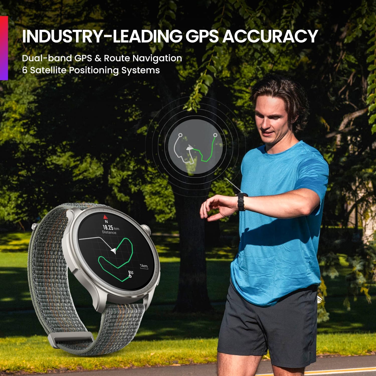Amazfit Balance Smart Watch, AI Fitness Coach, Sleep & Health Tracker with Body Composition, GPS, Alexa Built-in, Bluetooth Calls, 14-Day Battery, 1.5" AMOLED Display, for Android/iPhone, Grey