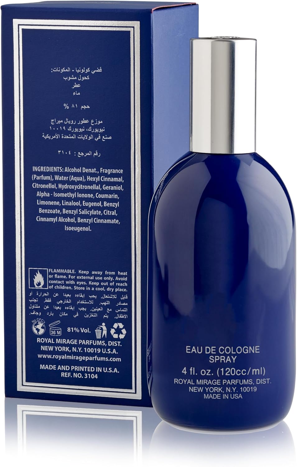 Royal Mirage Silver 120ml