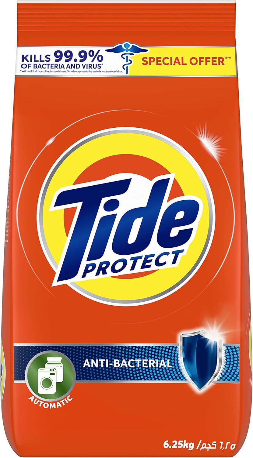 Tide Protect Antibacterial Laundry Detergent Automatic 6.25Kg
