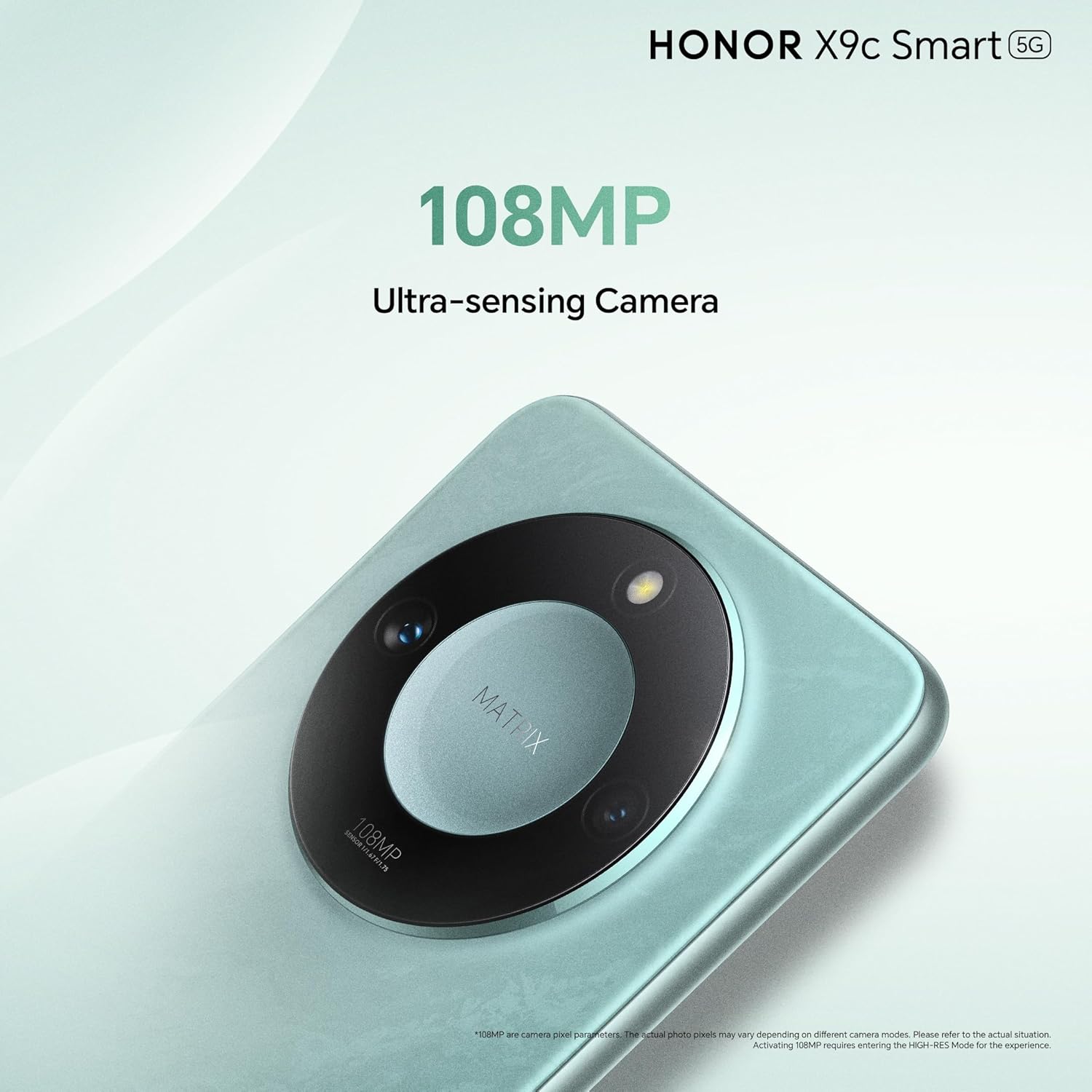 HONOR X9c Smart 5G 12GB RAM 256GB Dual SIM Ocean Cyan - UAE Version
