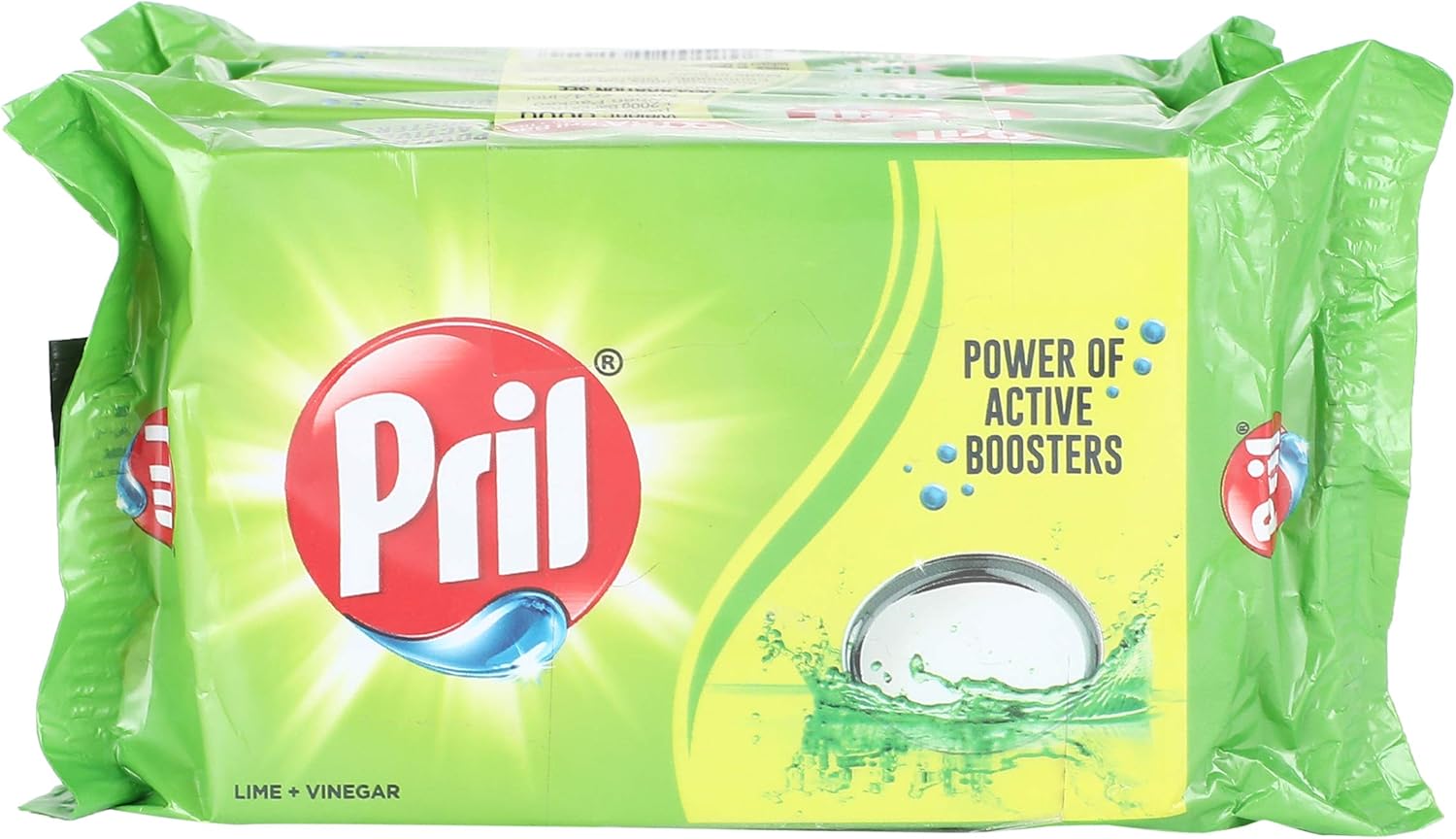 Pril Bar - 200g (Lime & Vinegar, Pack of 3)