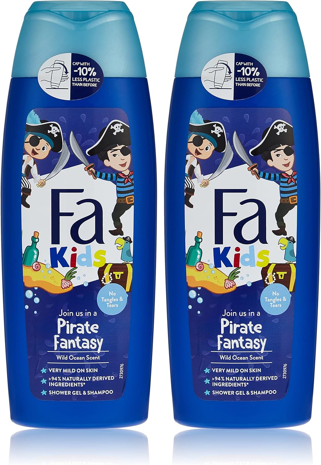 Fa Shower Gel Kids Pirate 250ml, Pack of 2