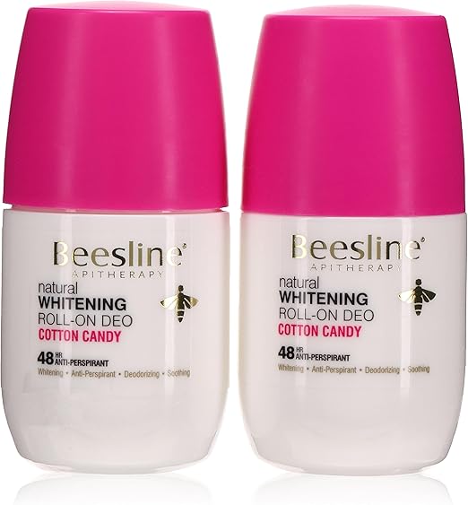 Beesline Whitening Roll On 48Hr Deo Cotton Candy (1+1 Free )