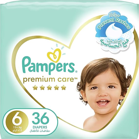 Pampers Premium Care 13+ No.6 30S