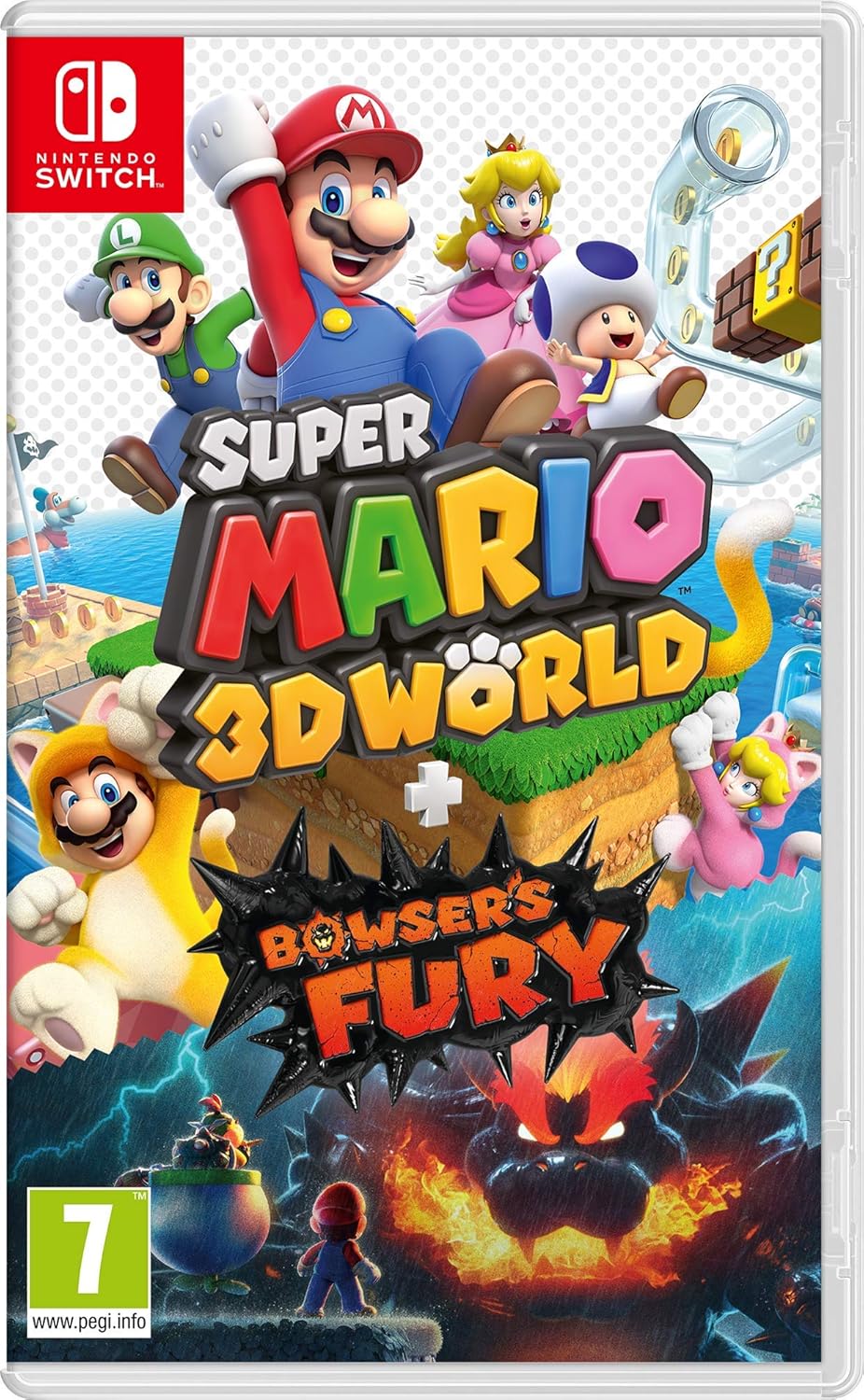 سوبر ماريو 3D World + باوزر فيوري - نينتندو سويتش