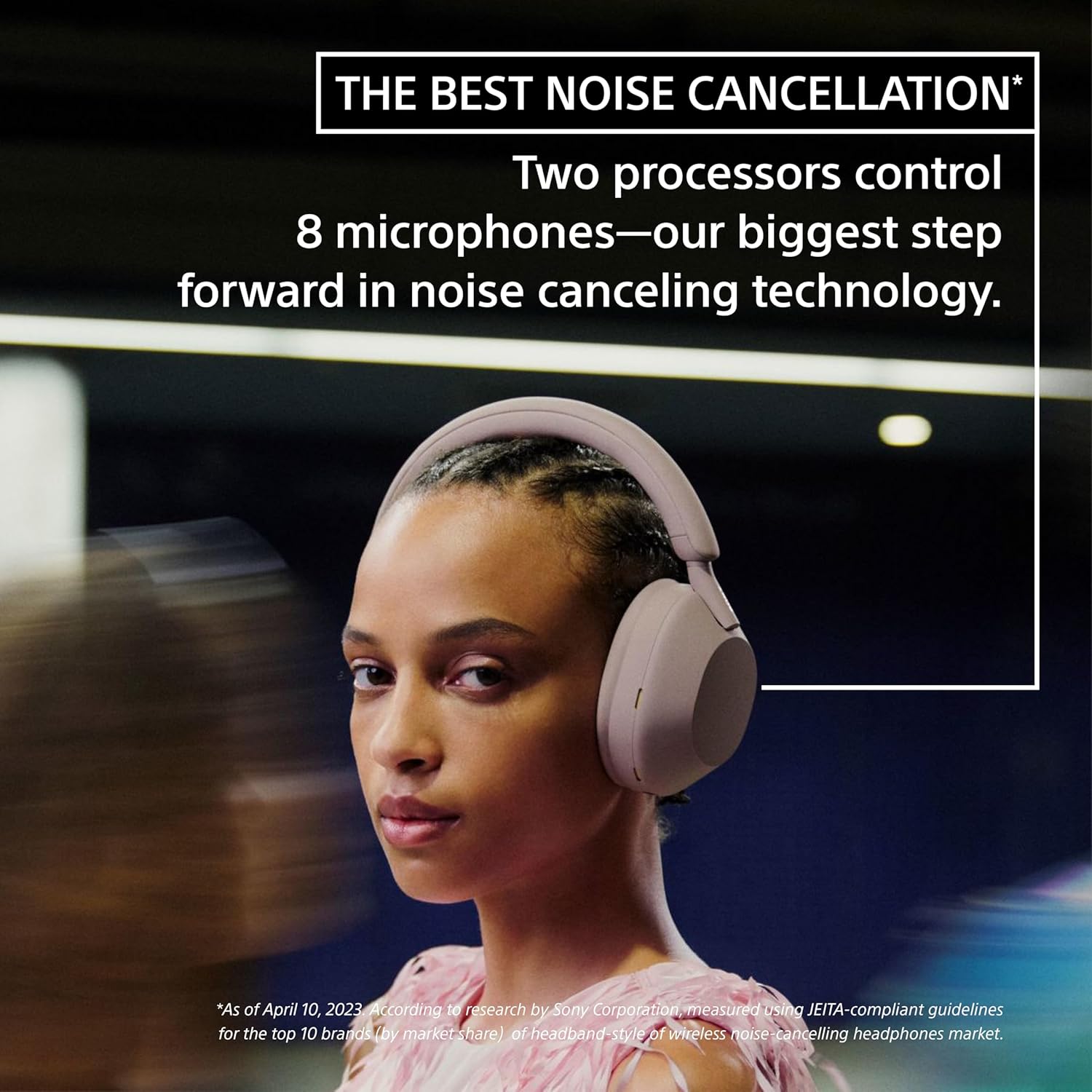 Sony WH-1000XM5 Wireless Industry Leading Noise Canceling Headphones with Auto Noise Canceling Optimizer, Crystal Clear Hands-Free Calling, and Alexa Voice Control, Silver