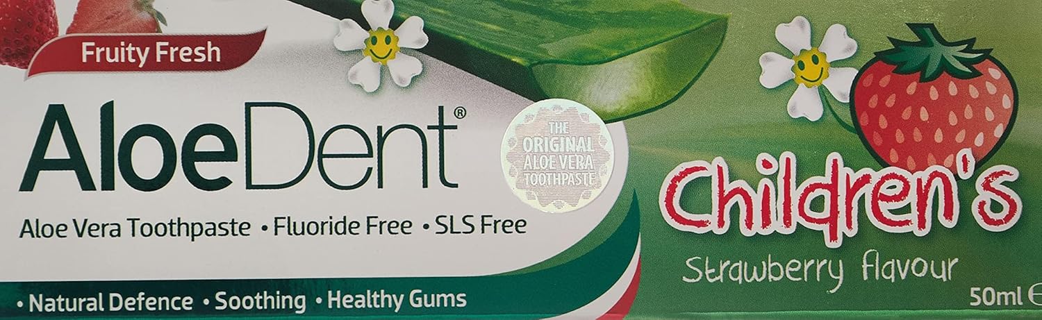 Aloedent Chds Toothpaste Anticavity Strawberry, 50ml