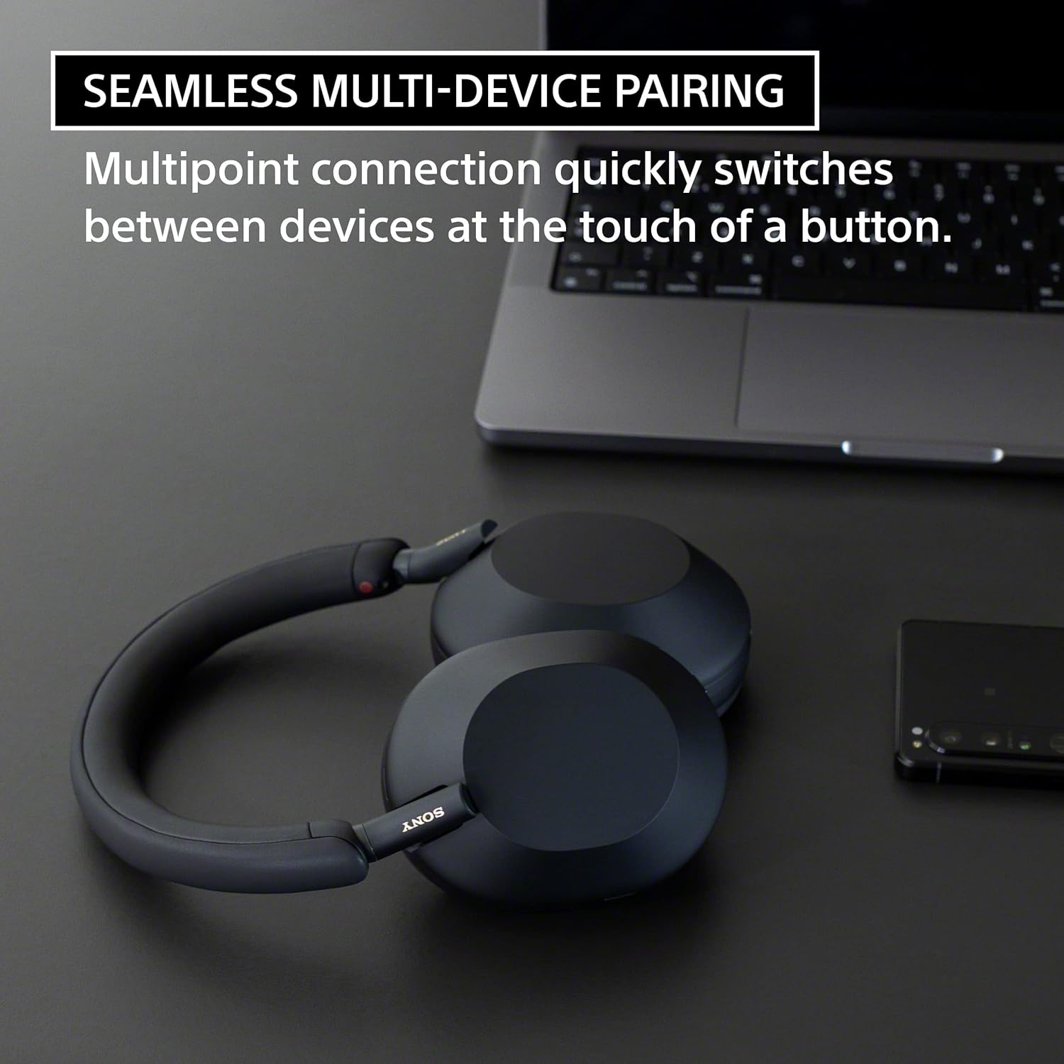 Sony WH-1000XM5 Wireless Industry Leading Noise Canceling Headphones with Auto Noise Canceling Optimizer, Crystal Clear Hands-Free Calling, and Alexa Voice Control, Silver