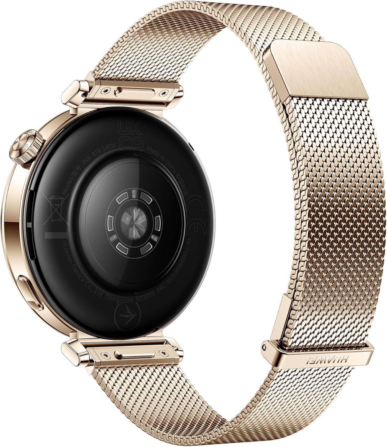 HUAWEI WATCH GT5 41mm Smartwatch, upto7 Days Battery Life,Sharp-Edged Design Watch, Health Tracking, iOS & Android Compatible, 3 Months HUAWEI Care+, Gold