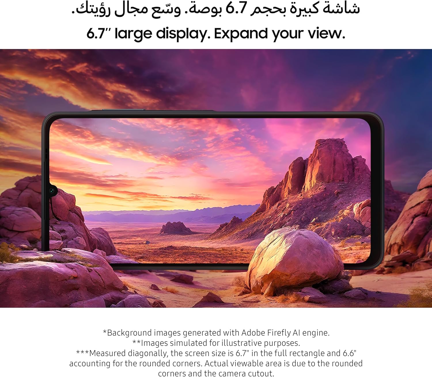 Samsung Galaxy A06 LTE, Android Smartphone, Dual SIM Mobile Phone, 4GB RAM, 64GB Storage, Light Blue (UAE Version)