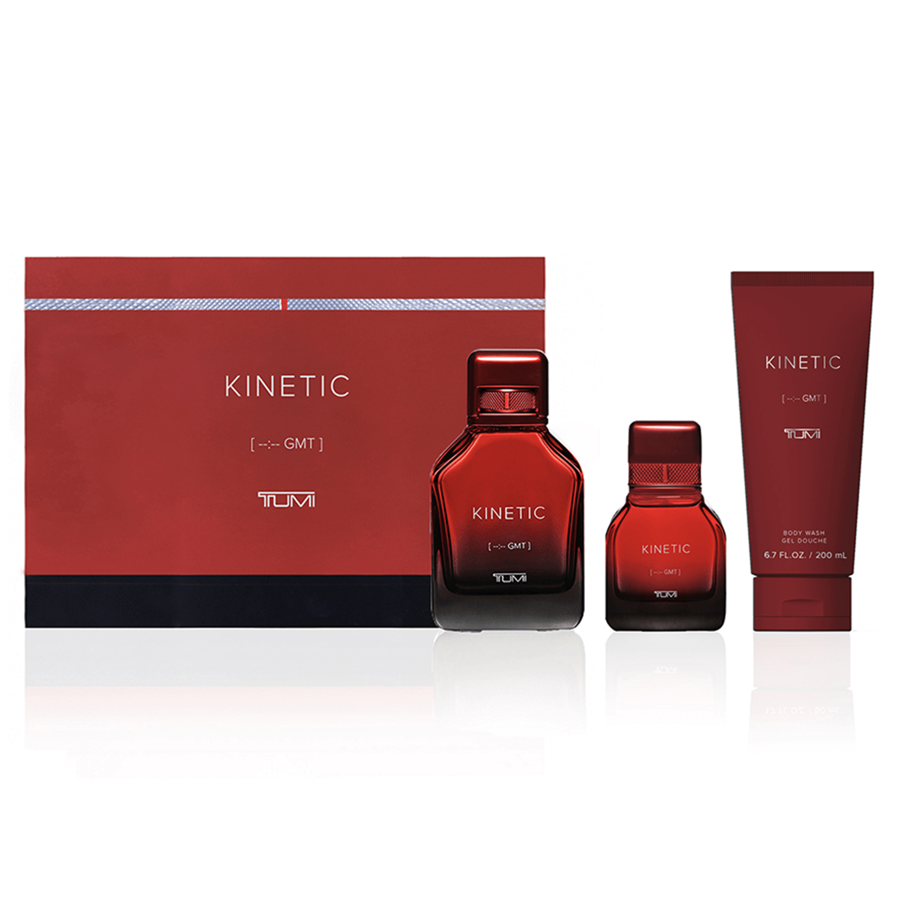 Tumi Kinetic Gmt Eau De Parfum 100Ml 3 Piece Set