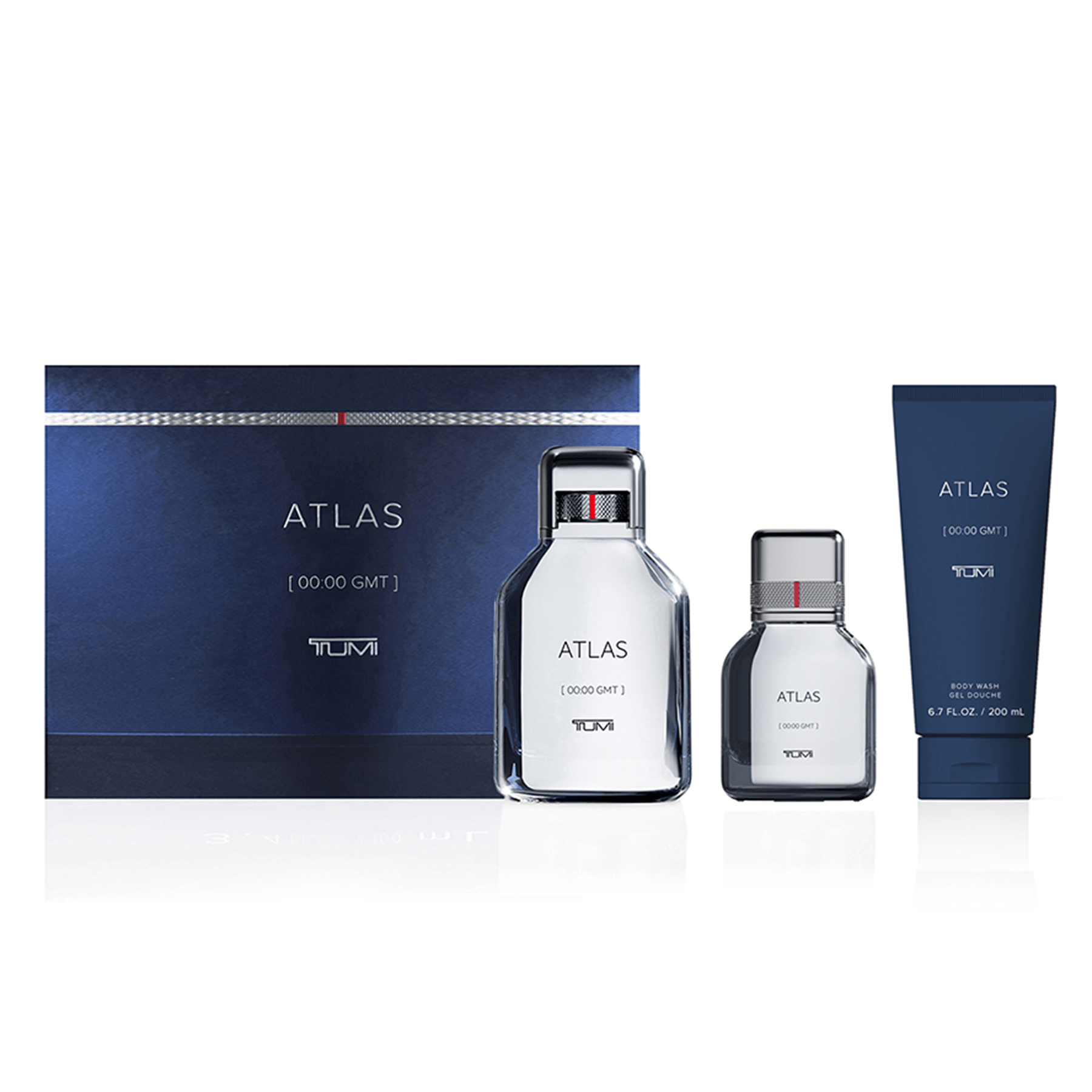 Tumi Atlas Gmt 00.00 Eau De Parfum 100Ml 3 Piece Set