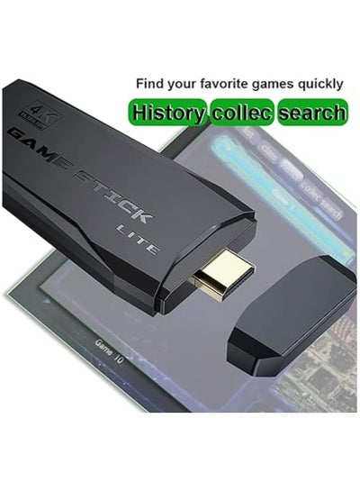 وحدة تحكم ألعاب M8 باللون الأسود U Bao 2.4g وحدة تحكم ألعاب تلفزيون PS1 لاسلكية U8 HDMI HD 4K
