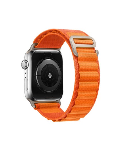Alpine Loop Apple Watch Band Compatible with 42/44/45/49mm Sizes Stylish and Comfortable Design and Lightweight Polyester