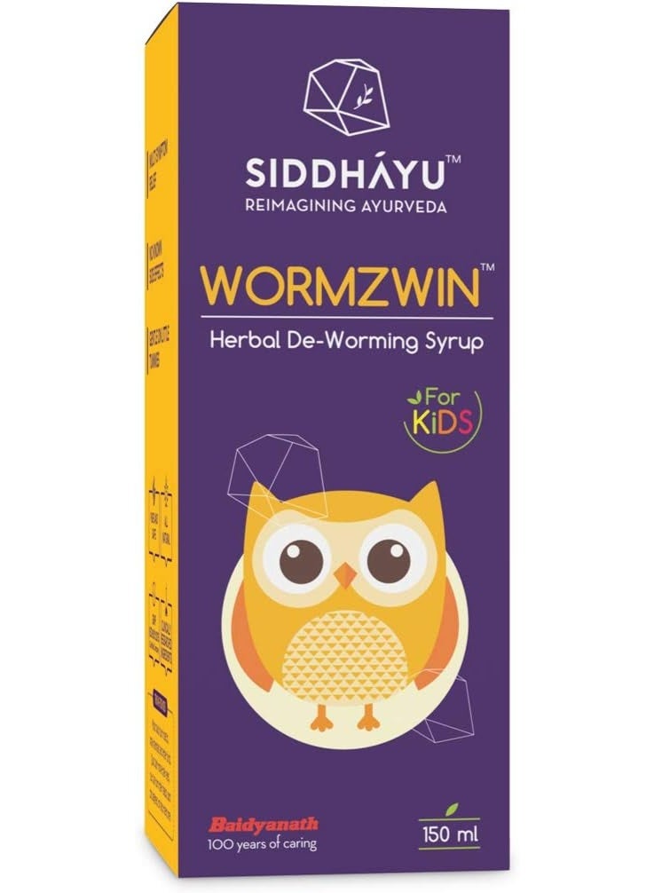 SIDDHAYU WORMZWIN SYRUP 150 ML