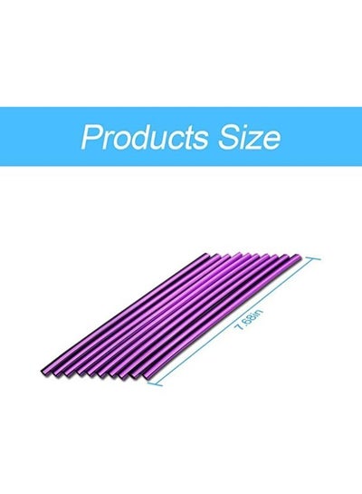 20 Pieces Car Air Conditioner Decoration Strip for Vent Outlet