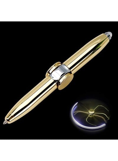 Fingertip Gyro Pen Metal Stress Relief Pen Contraction Rotator Toy Pen Used for Writing, Playing and Decompression