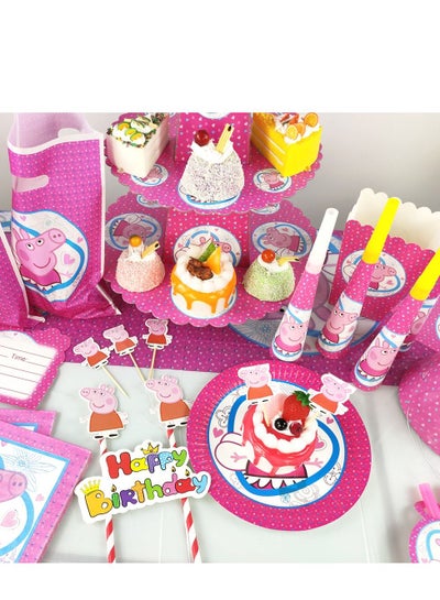 Brain Giggles Peppa Pig Theme Disposable Tableware