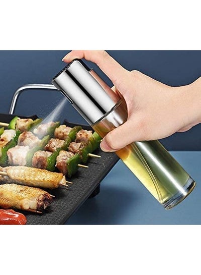 Grilling Oil Sprayer Kitchen Glass Bottle