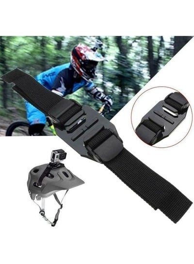 Adjustable Vented Helmet Strap Mount Compatible with GoPro, SJCAM, Xiaomi YI, EKEN Action Camera