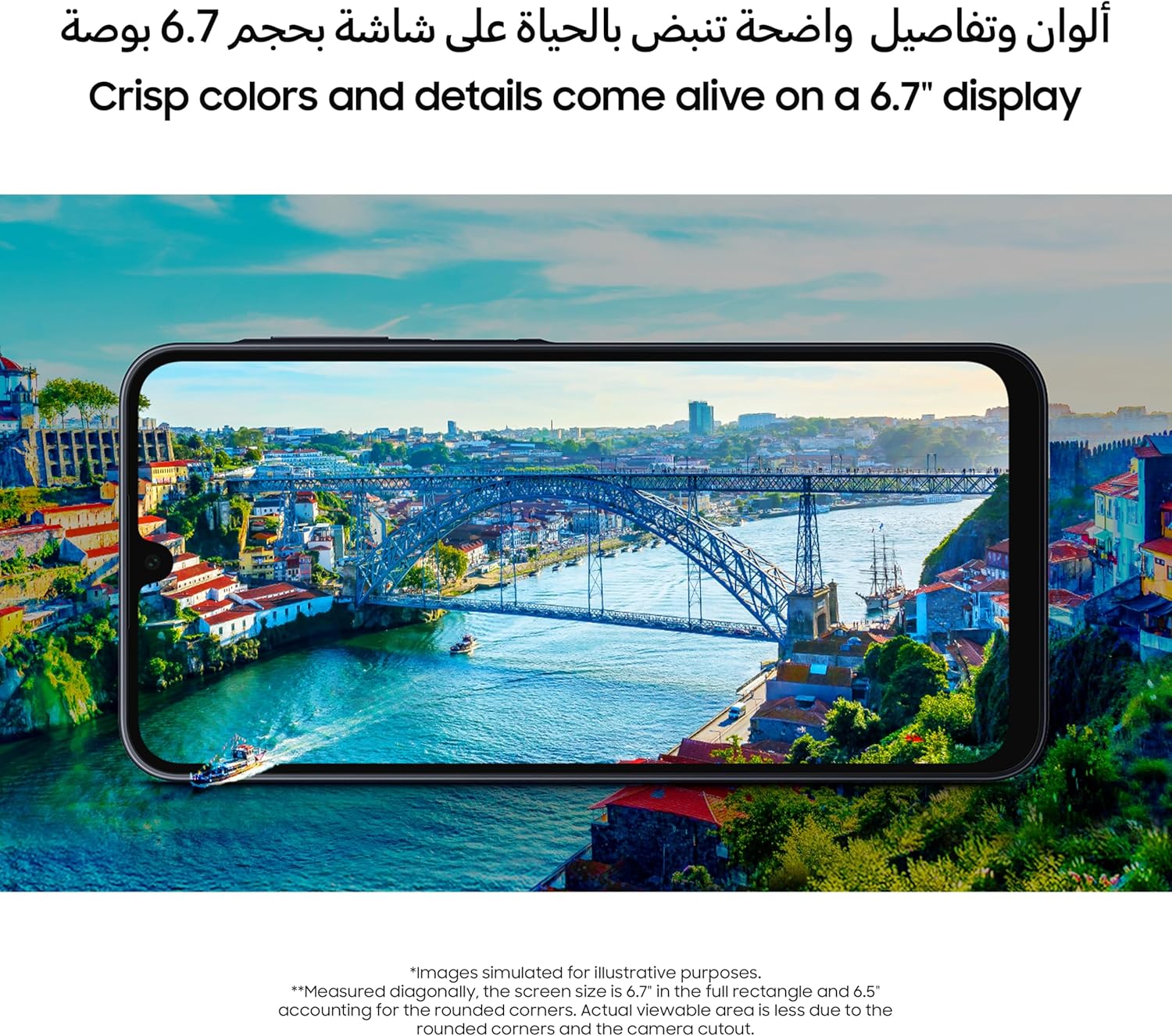 سامسونج جالاكسي A16 LTE، هاتف ذكي يعمل بنظام أندرويد، ثنائي الشريحة، ذاكرة وصول عشوائي (RAM) سعة 6 جيجابايت، سعة تخزين 128 جيجابايت، لون أخضر فاتح (إصدار الإمارات العربية المتحدة)
