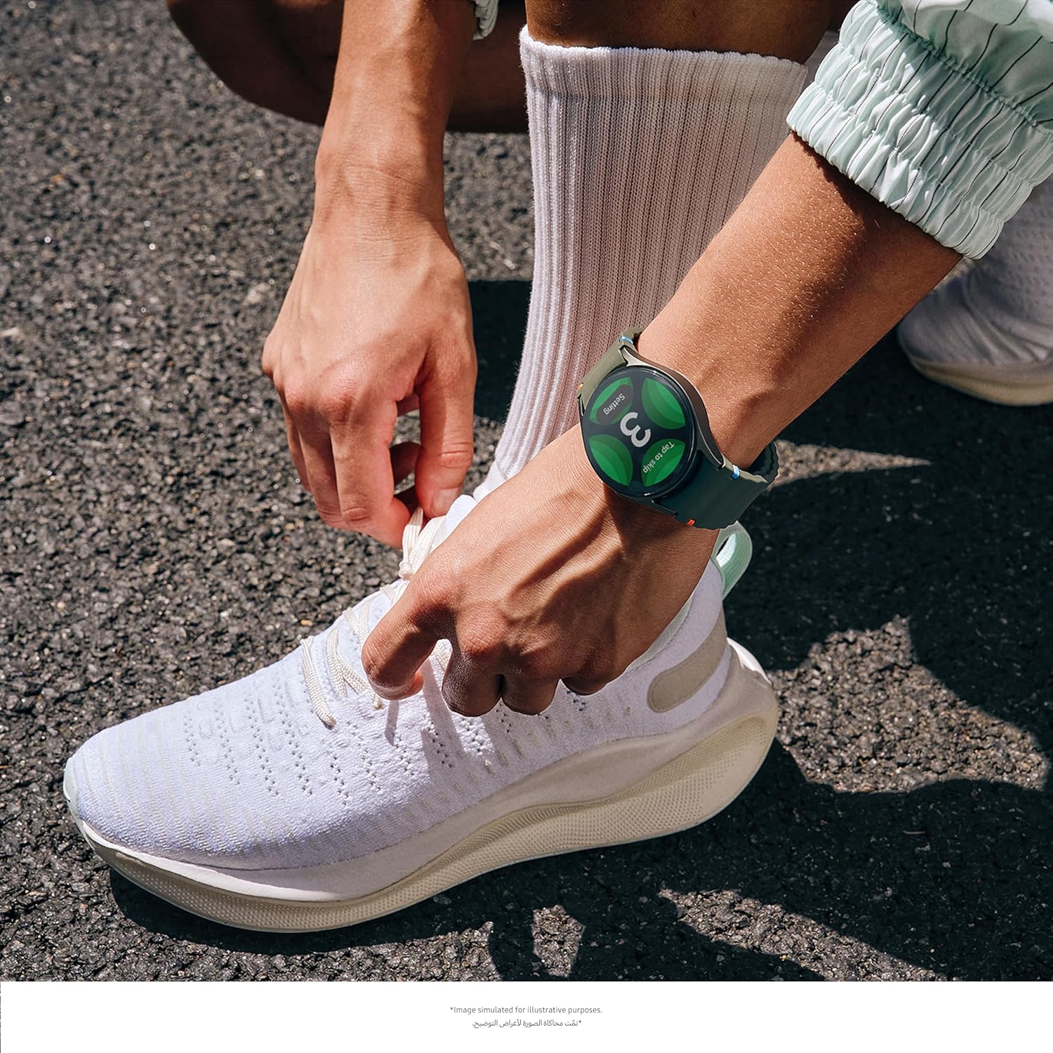 Samsung Galaxy Watch7 Smartwatch, Cream, 40mm, Bluetooth, Sleep Coaching, Fitness Tracker (UAE Version)