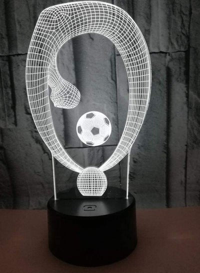 football gymnastics 3D Multicolor Night Light colorful gradient color remote control touch LED light creative gift small table lamp