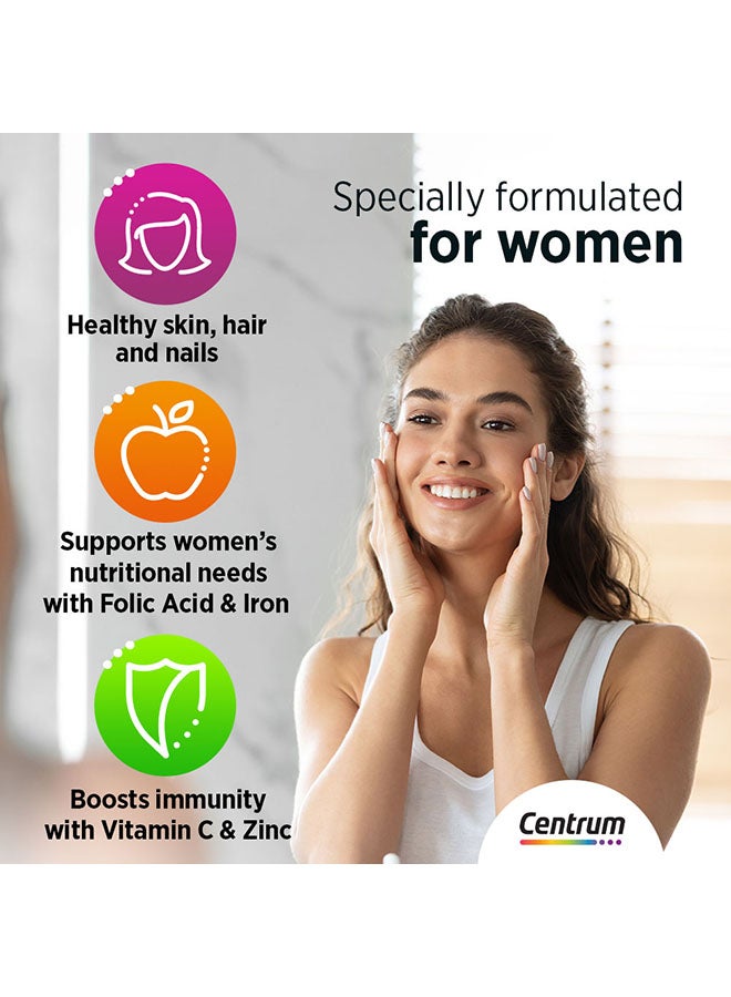 Centrum Women Specially Formulated Multivitamin for Women, 30 Tablets
