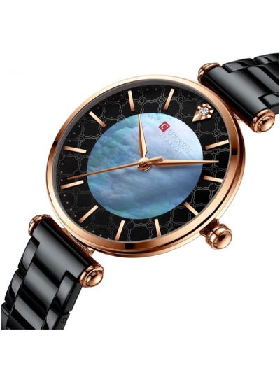 CURREN 9072 Original Brand Stainless Steel Band Wrist Watch For Women With  Box