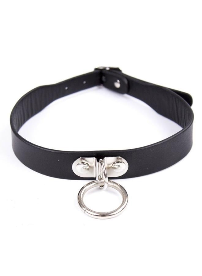 Adjustable Leather Choker Punk Necklace Choker Soft Collar Chain CH-08