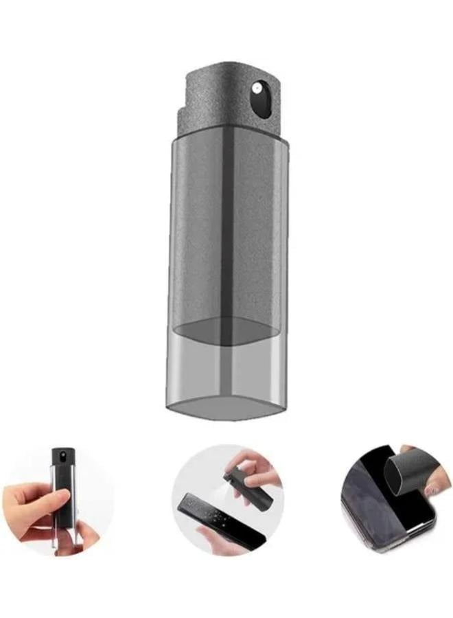 10ml All-in-One Screen Cleaner for Phones, Laptop and Tablet Screens, Portable Screen Cleaning Spray and Wipe Cleaner with Protective Shell