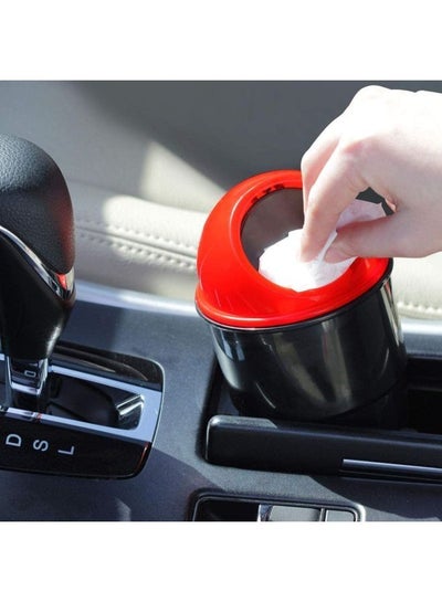 Portable Vehicle Trash Bin with Lid