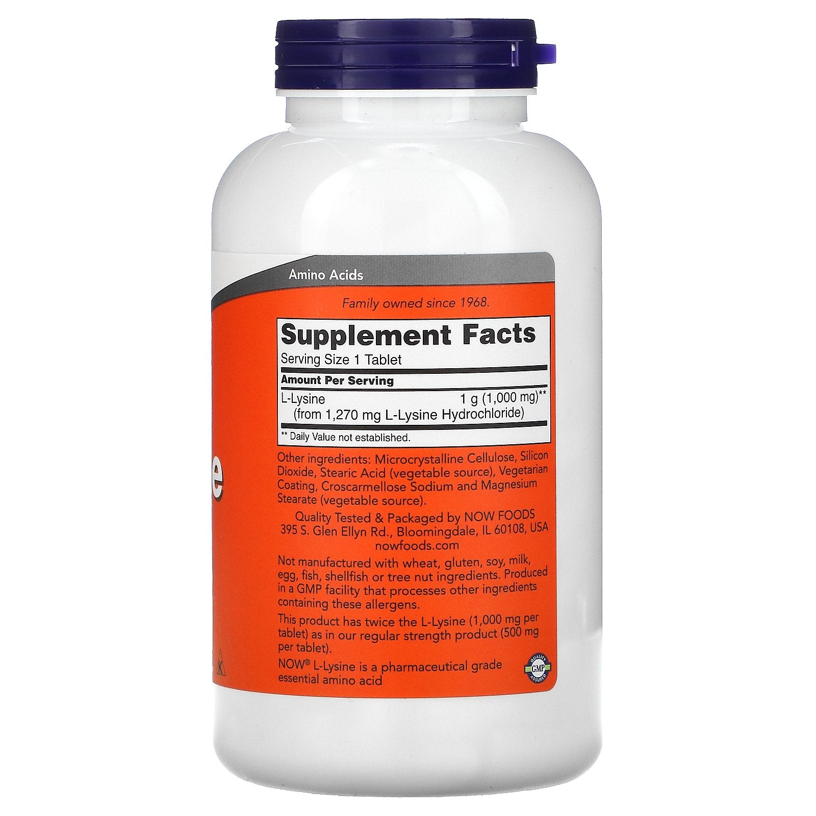 الآن L-Lysine 1000Mg Tab 100S