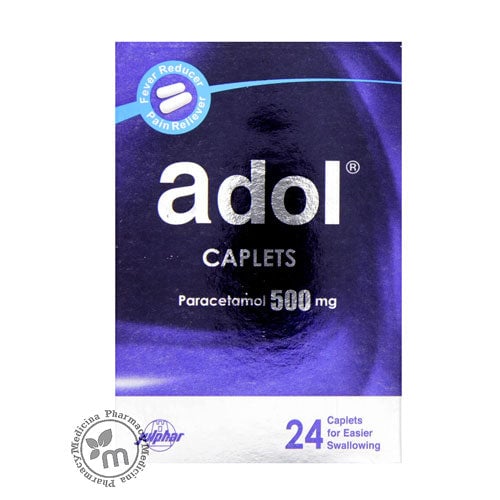 Paracetamol 500 Mg 24 Caplets