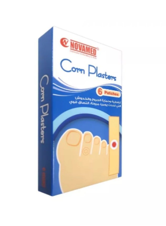 NOVAMED Corn Plasters Corn Removal 6 Patches