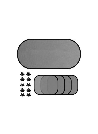 5 Pieces Car Side Rear Window Sun Shades