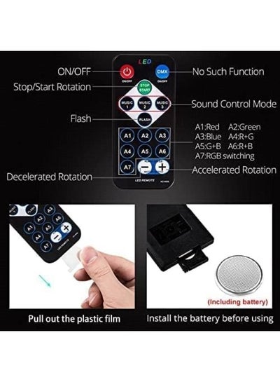 Magic Home Party Mini Led Crystal Rgb Club DJ Disco Lights with Remote