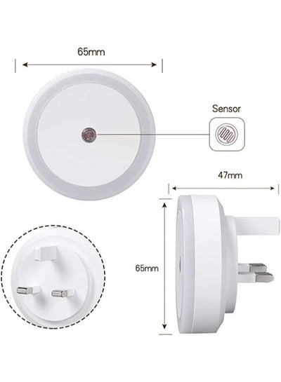2 Pieces Warm Color Sensor Wall Lightning for Home