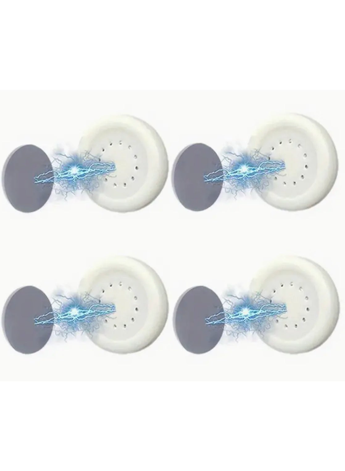 4pieces Multifunctional Wall Mounted Storage, Powerful Magnets for Home Organization, Desk & Drawer Organizer