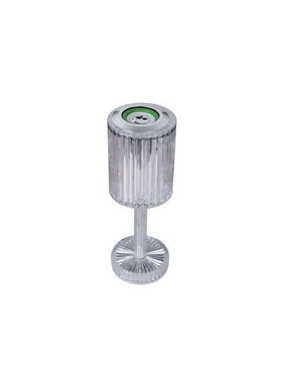 LED Bluetooth Speaker Crystal Lamp with Remote, Clear