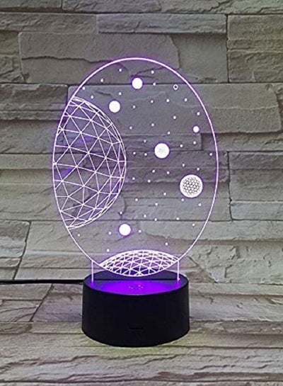 Night Lights VCity Milky Way Solar System 3D Atmosphere Lamp LED Bulb Nightlight Novelty lighting Hologram Illusion Unique Lamp Home Decora