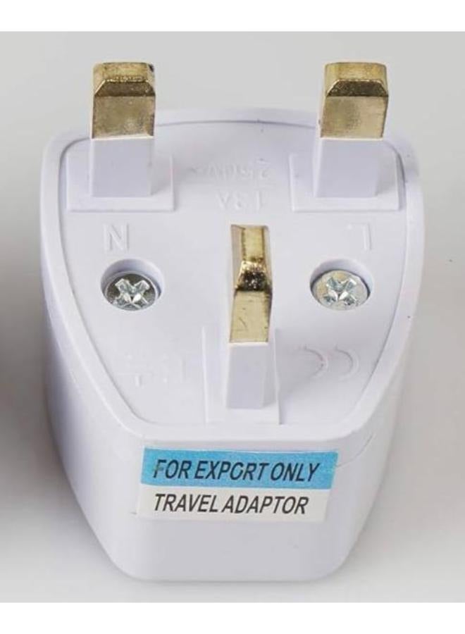 Universal EU/USA/AU to UK GB England AC Power Plug Adapter Travel Converter