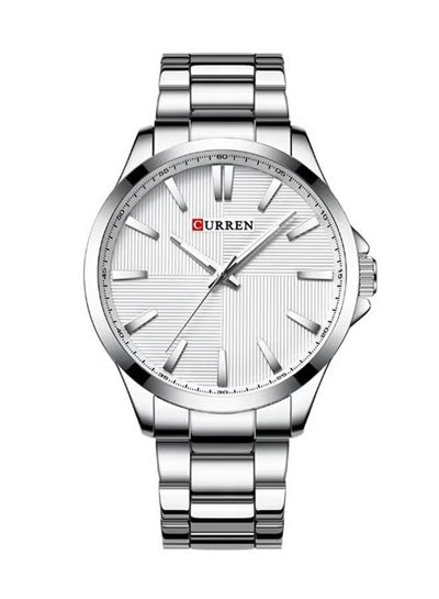 Men's 8322 Sports Analog Quartz Wrist Watch (Silver)