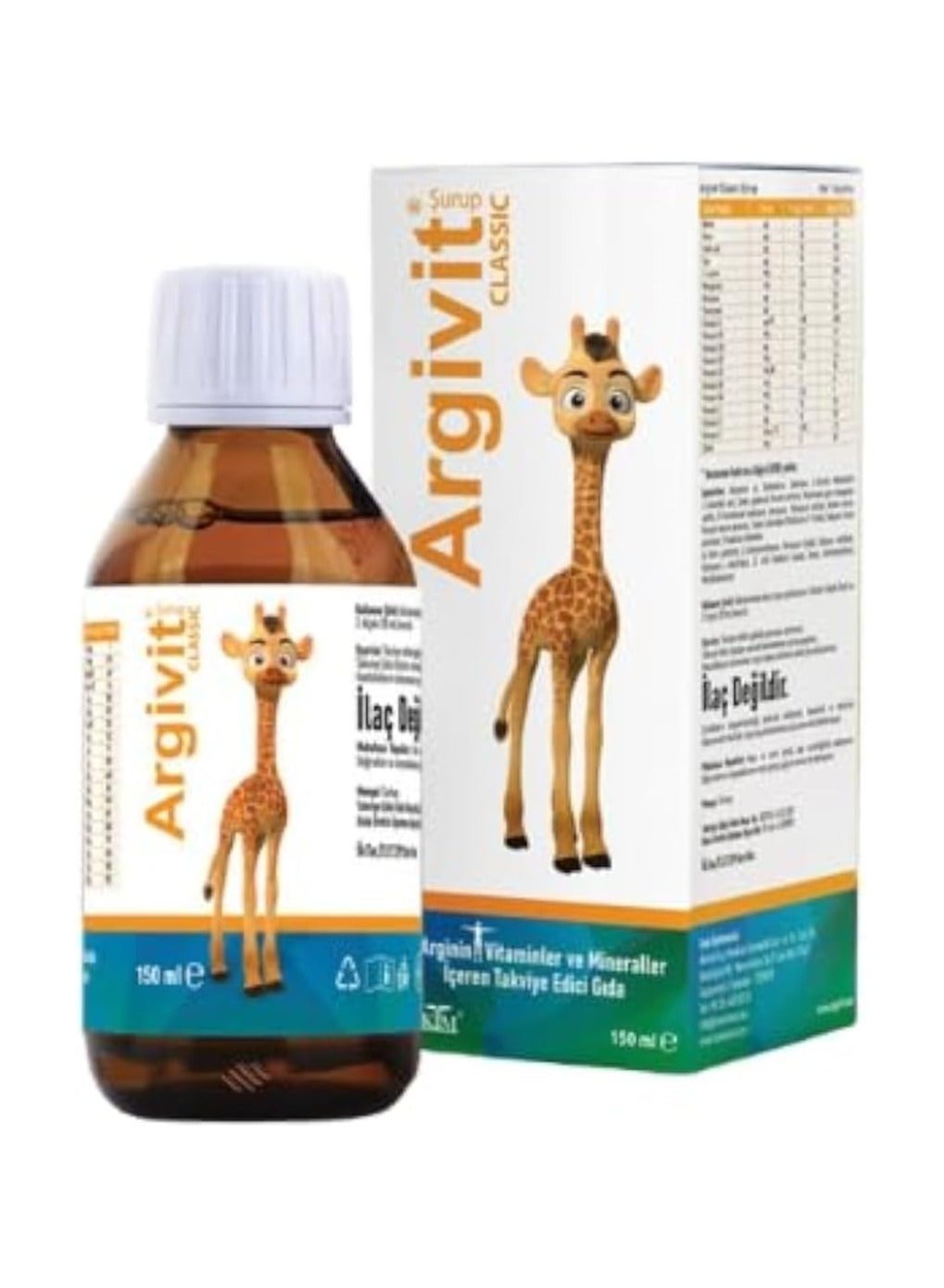 Argivit Classic Multivitamin Syrup, 150ml